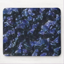 wet blue paint mousepads