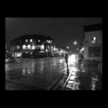 Wet Evening, Salisbury Road Cardiff (1) posters