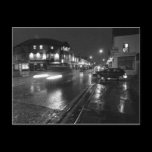 Wet Evening, Salisbury Road Cardiff (3) postcards