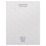 Wet Fall Leaves Stationery Letterhead Template
