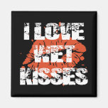 Wet Kisses Refrigerator Magnet