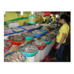 Wet market post card