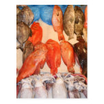 Wet market postcard