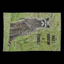 Wet Raccoon Kitchen Towel kitchen towels