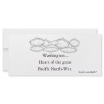 Wet Rack Card Design