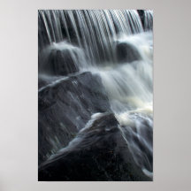 Wet Rocks Poster