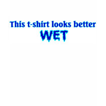 Wet t-shirt