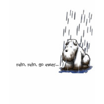 Wet Westie t-shirts