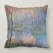 Wetlands at Sunset Pillow pillows