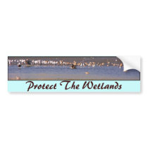 Wetlands Bumper Sticker bumper stickers
