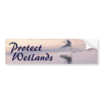 Wetlands Bumper Sticker bumper stickers