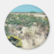 Wetlands. Delaware Bay Cape Henlopen Fridge Magnets