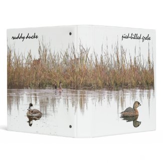 Wetlands Grebe & Ducks Avery Binder binder