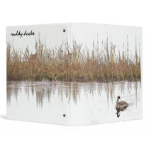 Wetlands Habitat Ruddy Ducks Avery Binder