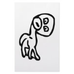 Wetodd Dog Rage Face Meme Custom Stationery