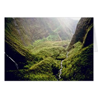 Wettest Spot On Earth (365 Days Of Rain) - Kauai Card