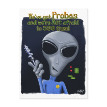 We've got Probes Postcard