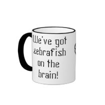 We've got zebrafish on the brain! mug