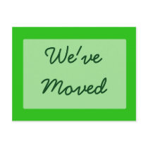 we've green post card