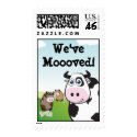 We've Mooved! postage