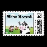 We've Mooved postage