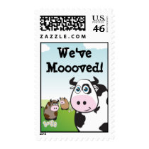 We've Mooved! Stamps