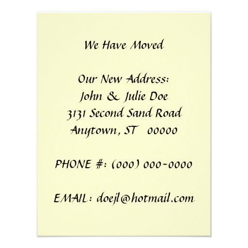 We've Moved Announcement American Gothic Ranch