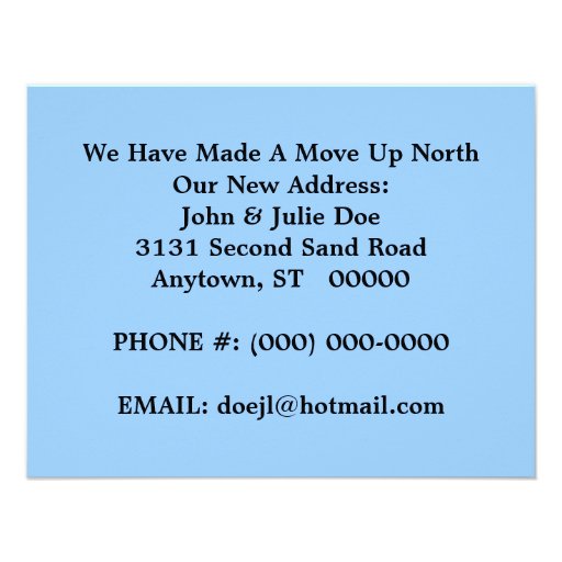 We've Moved Announcement Northwoods Pines & Lake