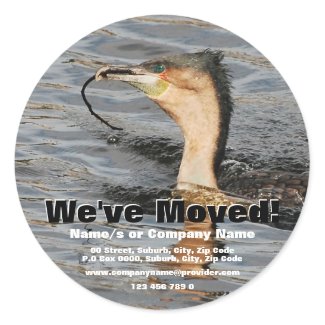 We've moved announcement sticker