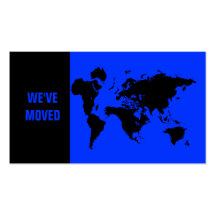 We've moved business card