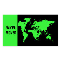 We've moved business card