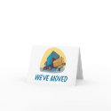 We've Moved Card