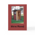 We've Moved Card