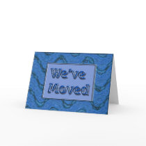 We've Moved cards