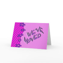 We've Moved cards