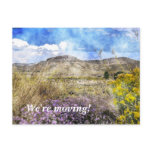 We've moved! Change of Address Custom Post Cards postcards