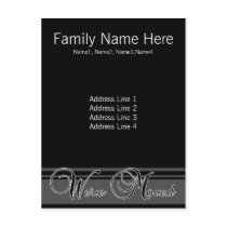 We've Moved - Change of Address Postcard