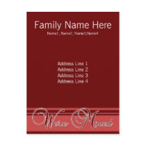 We've Moved - Change of Address Postcard