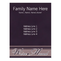 We've Moved - Change of Address Postcard postcards