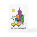 We've Moved Cityscape Card - Vertical by maboles We've Moved Cityscape Card - Vertical