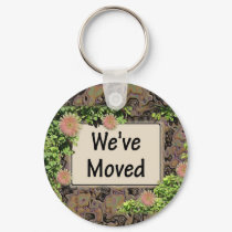 We've Moved keychains by JustParties We've Moved keychains