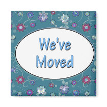 We've Moved magnets by JustParties We've Moved magnets