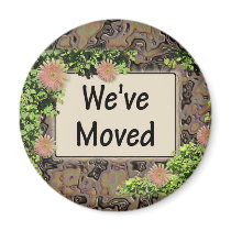 We've Moved magnets by JustParties We've Moved magnets