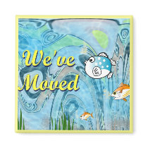 We've Moved magnets by JustParties We've Moved magnets