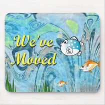 We've Moved mousepads by JustParties We've Moved mousepads
