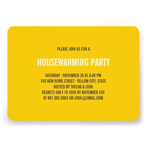 We've Moved Moving Announcement Housewarming Party