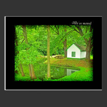 We've moved - new address postcards