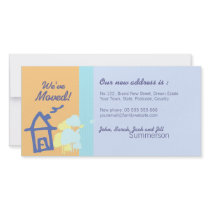 We've Moved pastels Photo Card photo cards by onlinecards We've Moved pastels Photo Card photo cards