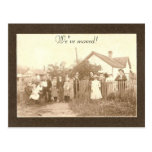 We've moved! postcards