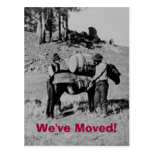 We've Moved! Post Card